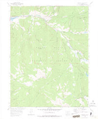Meredith Colorado Historical topographic map, 1:24000 scale, 7.5 X 7.5 Minute, Year 1970