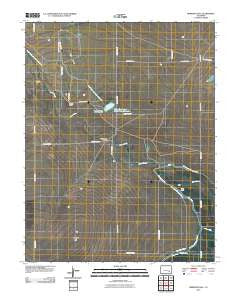 Meredith Hill Colorado Historical topographic map, 1:24000 scale, 7.5 X 7.5 Minute, Year 2010
