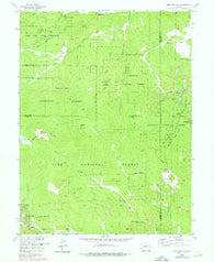 Meridian Hill Colorado Historical topographic map, 1:24000 scale, 7.5 X 7.5 Minute, Year 1957