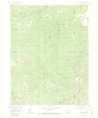 Meridian Hill Colorado Historical topographic map, 1:24000 scale, 7.5 X 7.5 Minute, Year 1957