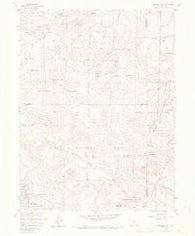 Meridian Hill Colorado Historical topographic map, 1:24000 scale, 7.5 X 7.5 Minute, Year 1957
