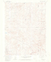 Meridian Hill Colorado Historical topographic map, 1:24000 scale, 7.5 X 7.5 Minute, Year 1957