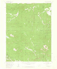 Meridian Hill Colorado Historical topographic map, 1:24000 scale, 7.5 X 7.5 Minute, Year 1957