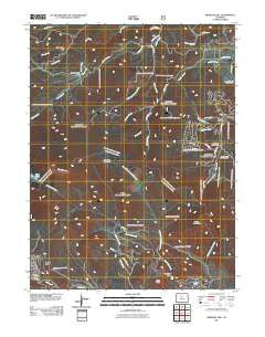 Meridian Hill Colorado Historical topographic map, 1:24000 scale, 7.5 X 7.5 Minute, Year 2011
