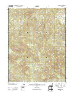 Meridian Hill Colorado Historical topographic map, 1:24000 scale, 7.5 X 7.5 Minute, Year 2013
