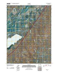 Merino Colorado Historical topographic map, 1:24000 scale, 7.5 X 7.5 Minute, Year 2010