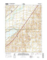 Merino Colorado Current topographic map, 1:24000 scale, 7.5 X 7.5 Minute, Year 2016