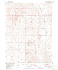 Merino SE Colorado Historical topographic map, 1:24000 scale, 7.5 X 7.5 Minute, Year 1951