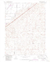 Merino SW Colorado Historical topographic map, 1:24000 scale, 7.5 X 7.5 Minute, Year 1951