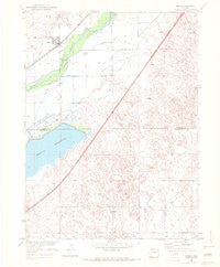 Merino Colorado Historical topographic map, 1:24000 scale, 7.5 X 7.5 Minute, Year 1951