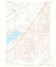 Merino Colorado Historical topographic map, 1:24000 scale, 7.5 X 7.5 Minute, Year 1951