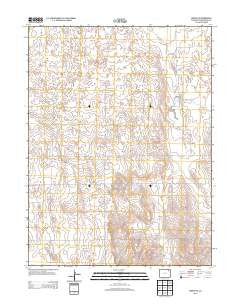 Merino SE Colorado Historical topographic map, 1:24000 scale, 7.5 X 7.5 Minute, Year 2013