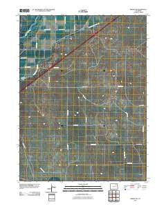 Merino SW Colorado Historical topographic map, 1:24000 scale, 7.5 X 7.5 Minute, Year 2010