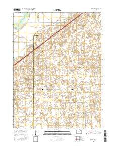 Merino SW Colorado Current topographic map, 1:24000 scale, 7.5 X 7.5 Minute, Year 2016