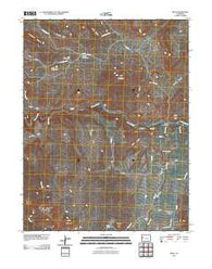 Mesa Colorado Historical topographic map, 1:24000 scale, 7.5 X 7.5 Minute, Year 2010