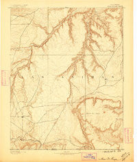 Mesa De Maya Colorado Historical topographic map, 1:125000 scale, 30 X 30 Minute, Year 1893