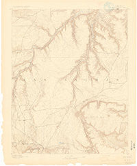 Mesa De Maya Colorado Historical topographic map, 1:125000 scale, 30 X 30 Minute, Year 1891