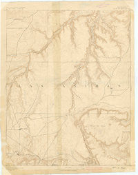 Mesa de Maya Colorado Historical topographic map, 1:125000 scale, 30 X 30 Minute, Year 1893
