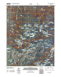 Mesa Lakes Colorado Historical topographic map, 1:24000 scale, 7.5 X 7.5 Minute, Year 2011