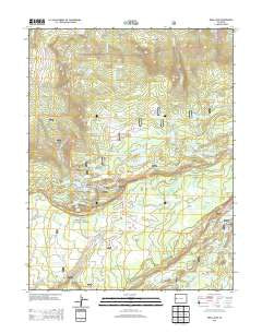 Mesa Lakes Colorado Historical topographic map, 1:24000 scale, 7.5 X 7.5 Minute, Year 2013