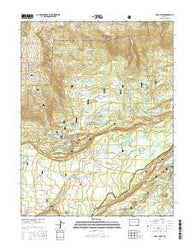 Mesa Lakes Colorado Current topographic map, 1:24000 scale, 7.5 X 7.5 Minute, Year 2016