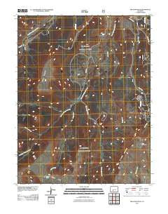 Mesa Mountain Colorado Historical topographic map, 1:24000 scale, 7.5 X 7.5 Minute, Year 2011
