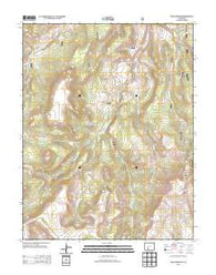 Mesa Mountain Colorado Historical topographic map, 1:24000 scale, 7.5 X 7.5 Minute, Year 2013