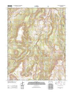 Mesa Mountain Colorado Historical topographic map, 1:24000 scale, 7.5 X 7.5 Minute, Year 2013