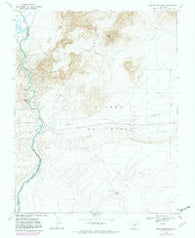 Mesito Reservoir Colorado Historical topographic map, 1:24000 scale, 7.5 X 7.5 Minute, Year 1967