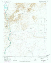 Mesito Reservoir Colorado Historical topographic map, 1:24000 scale, 7.5 X 7.5 Minute, Year 1967