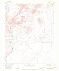 Mesito Reservoir Colorado Historical topographic map, 1:24000 scale, 7.5 X 7.5 Minute, Year 1967