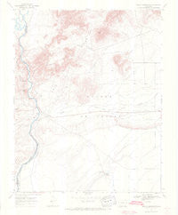 Mesito Reservoir Colorado Historical topographic map, 1:24000 scale, 7.5 X 7.5 Minute, Year 1967