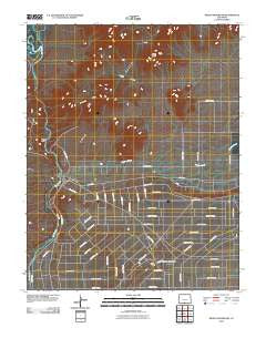 Mesito Reservoir Colorado Historical topographic map, 1:24000 scale, 7.5 X 7.5 Minute, Year 2010