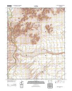 Mesito Reservoir Colorado Historical topographic map, 1:24000 scale, 7.5 X 7.5 Minute, Year 2013