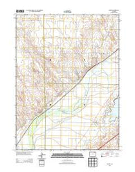 Messex Colorado Historical topographic map, 1:24000 scale, 7.5 X 7.5 Minute, Year 2013