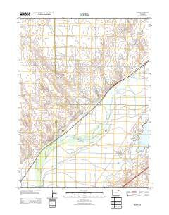 Messex Colorado Historical topographic map, 1:24000 scale, 7.5 X 7.5 Minute, Year 2013