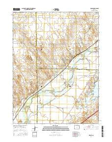 Messex Colorado Current topographic map, 1:24000 scale, 7.5 X 7.5 Minute, Year 2016