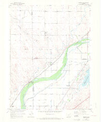 Messex Colorado Historical topographic map, 1:24000 scale, 7.5 X 7.5 Minute, Year 1951