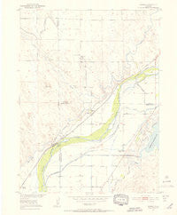 Messex Colorado Historical topographic map, 1:24000 scale, 7.5 X 7.5 Minute, Year 1951