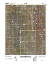 Metz Springs Colorado Historical topographic map, 1:24000 scale, 7.5 X 7.5 Minute, Year 2010
