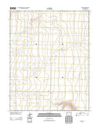 Midway Colorado Historical topographic map, 1:24000 scale, 7.5 X 7.5 Minute, Year 2013