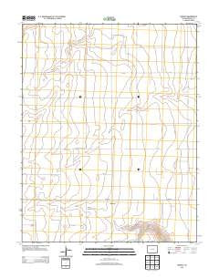 Midway Colorado Historical topographic map, 1:24000 scale, 7.5 X 7.5 Minute, Year 2013