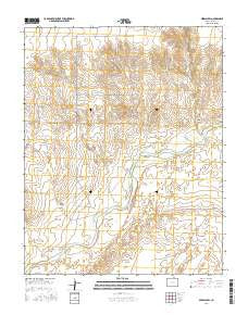 Midway SW Colorado Current topographic map, 1:24000 scale, 7.5 X 7.5 Minute, Year 2016