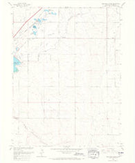 Mile High Lakes Colorado Historical topographic map, 1:24000 scale, 7.5 X 7.5 Minute, Year 1966