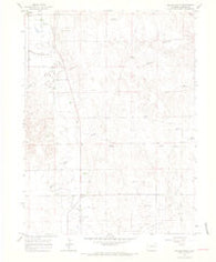 Miller Ranch Colorado Historical topographic map, 1:24000 scale, 7.5 X 7.5 Minute, Year 1965