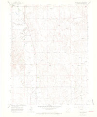 Miller Ranch Colorado Historical topographic map, 1:24000 scale, 7.5 X 7.5 Minute, Year 1965