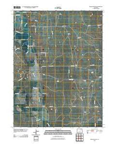 Miller Ranch Colorado Historical topographic map, 1:24000 scale, 7.5 X 7.5 Minute, Year 2010