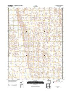 Miller Ranch Colorado Historical topographic map, 1:24000 scale, 7.5 X 7.5 Minute, Year 2013