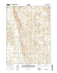 Miller Ranch Colorado Current topographic map, 1:24000 scale, 7.5 X 7.5 Minute, Year 2016