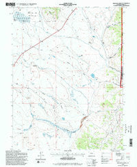 Milligan Lakes Colorado Historical topographic map, 1:24000 scale, 7.5 X 7.5 Minute, Year 1994